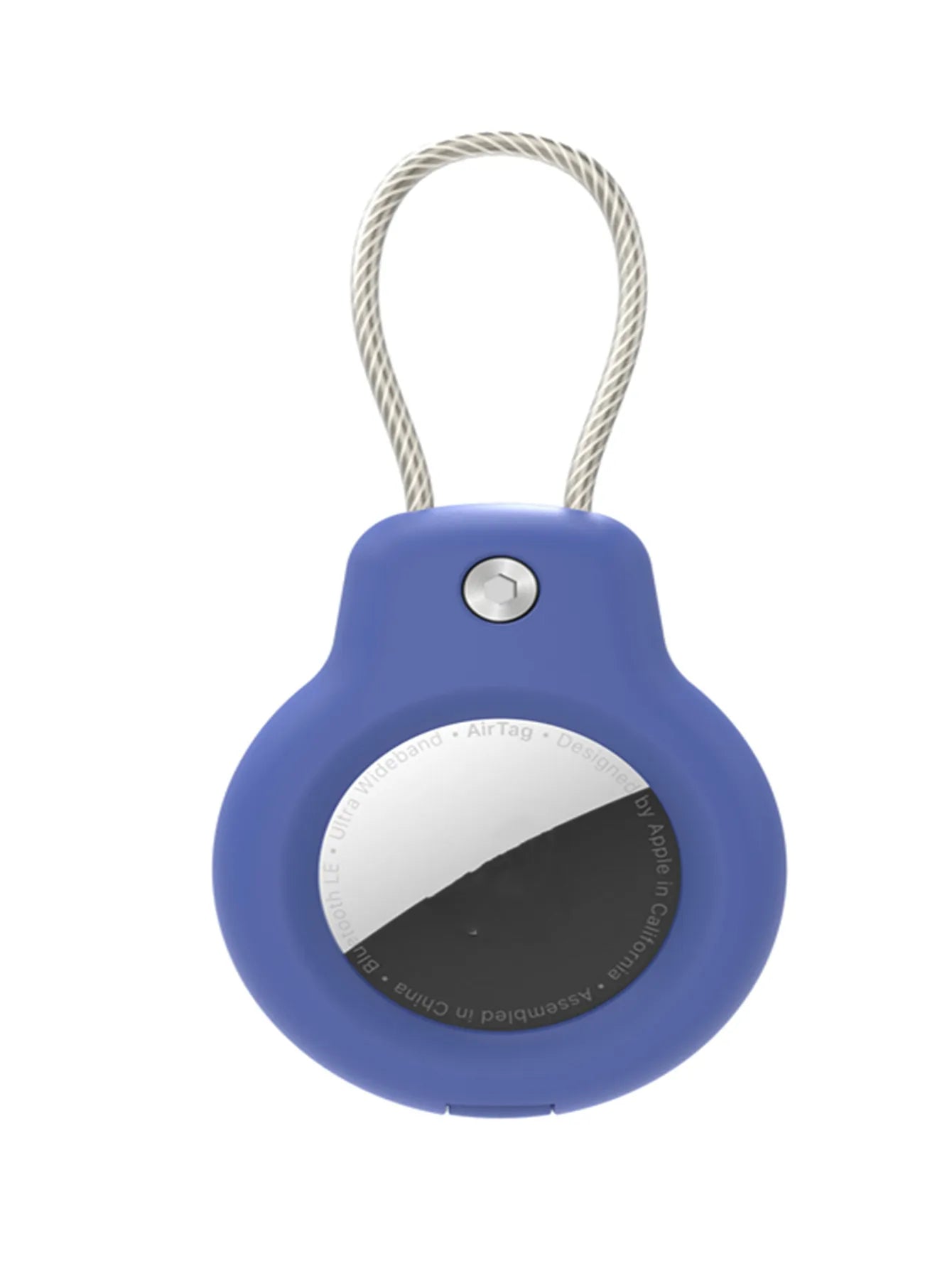 Soporte Seguro para Apple AirTag con Cable - Llavero Protector Antipérdida - zyntrixe