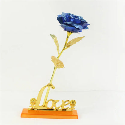 Rosa Eterna Galaxia Oro 24K Lujo