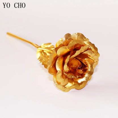 Rosa Eterna Galaxia Oro 24K Lujo