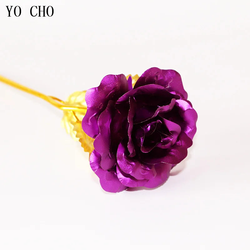 Rosa Eterna Galaxia Oro 24K Lujo