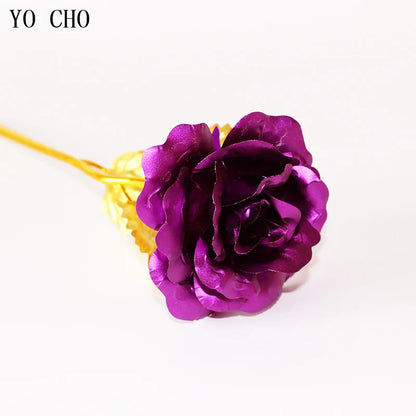 Rosa Eterna Galaxia Oro 24K Lujo