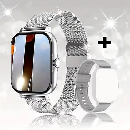 1.83'' Waterproof Smart Watch with Message Answer Call Sleep Monitoring Sports Pedometer Information Alerts For iPhone Android - zyntrixe