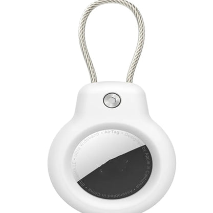Soporte Seguro para Apple AirTag con Cable - Llavero Protector Antipérdida - zyntrixe