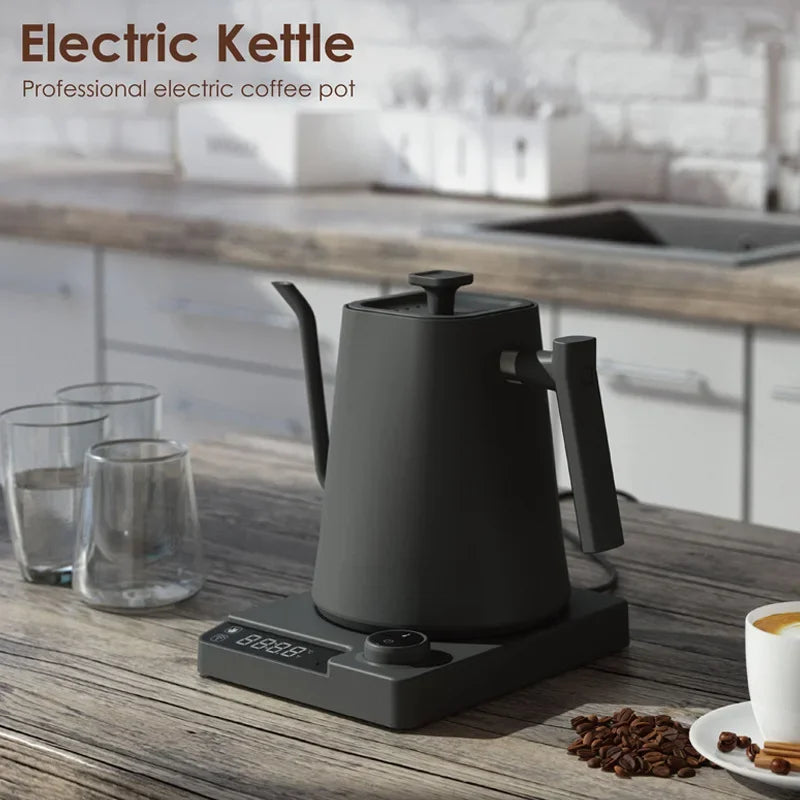 1200W Gooseneck Electric Kettle - Temperature Control Coffee & Tea - zyntrixe