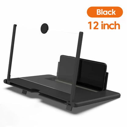 Amplificador Pantalla Móvil 12 Pulgadas - Lupa HD con Soporte Plegable - zyntrixe