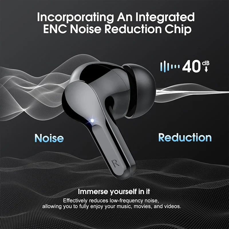 TWS Wireless Earbuds BT5.4 - 36H Playback with LED Display - zyntrixe
