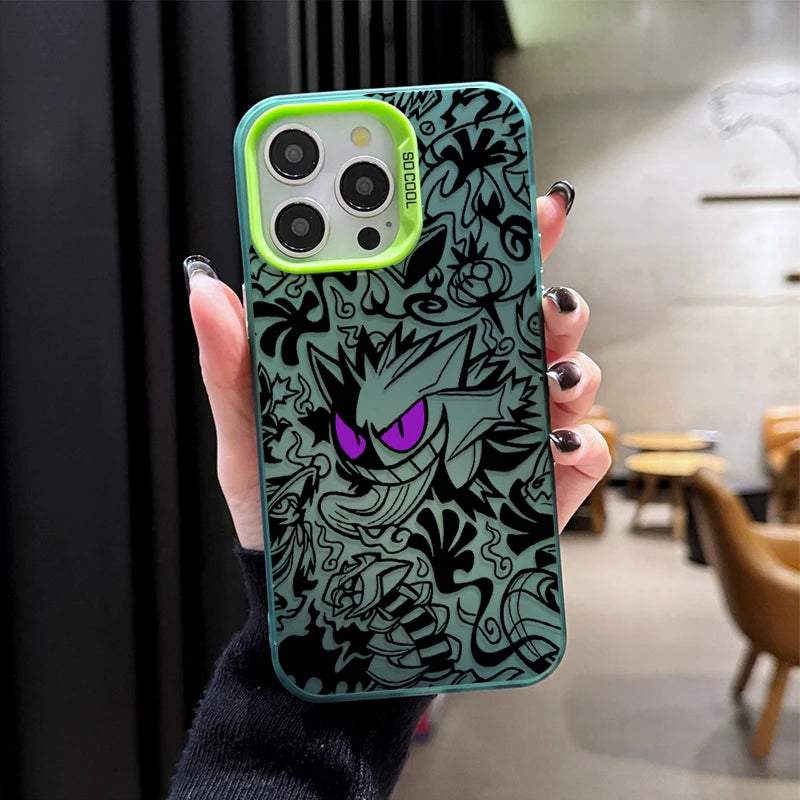 Funda iPhone Pokemon Gengar Antigolpes