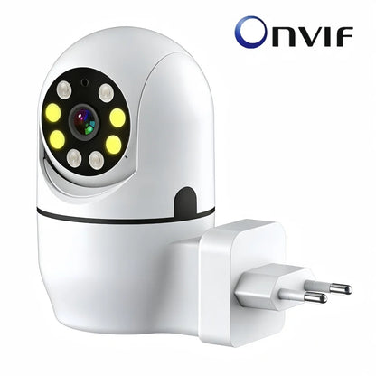 Cámara Seguridad WiFi 360° 2MP Visión Nocturna Smart