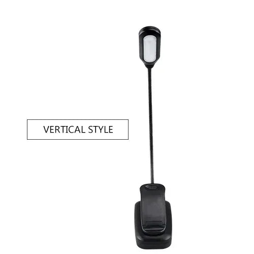 Mini Lámpara Libro LED Clip Lectura