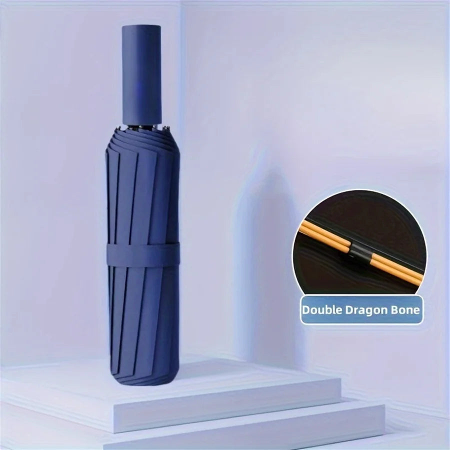 Paraguas Automático Plegable Anti-UV con Protección Solar - zyntrixe