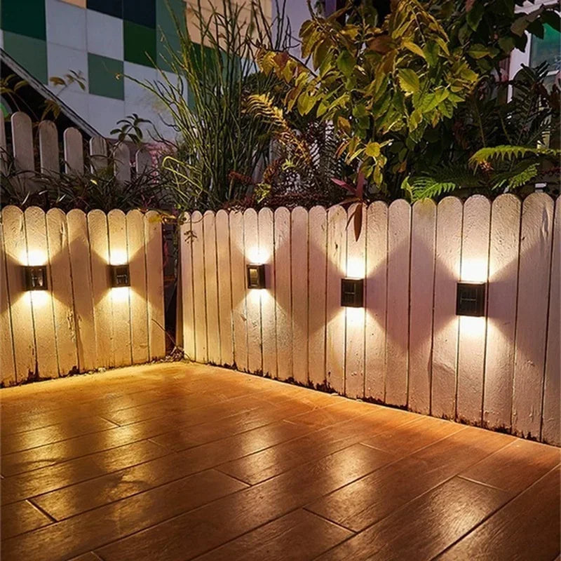 Solar Spot Lights Outdoor Waterproof - LED Garden Wall Light