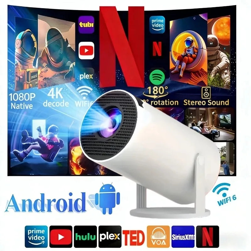 Proyector Portátil HY300 4K Android