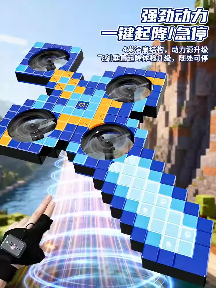 Dron Espada Voladora 70cm RC - 3 Velocidades Giros 360° Control Remoto