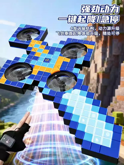 Dron Espada Voladora 70cm RC - 3 Velocidades Giros 360° Control Remoto