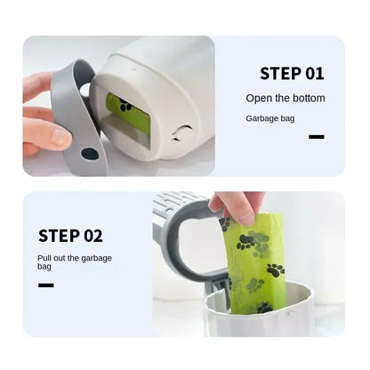 Pala Recogedor Arena Gatos con Bolsas Recambio - Filtro Autolimpiable