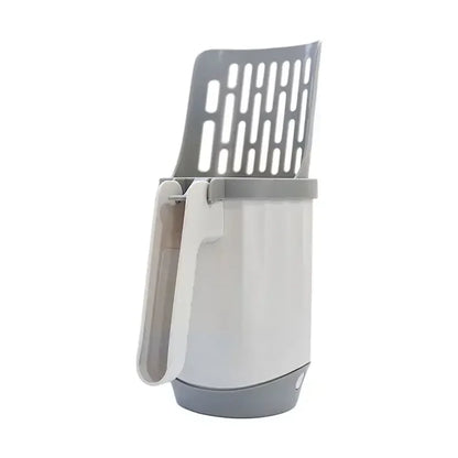 Pala Recogedor Arena Gatos con Bolsas Recambio - Filtro Autolimpiable