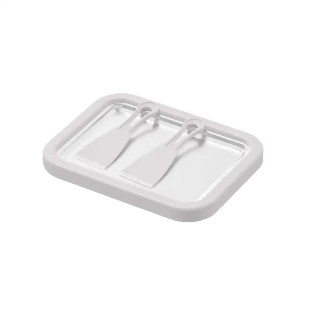 Máquina para Hacer Helados Enrollados con 2 Espátulas - Ice Cream Roll Maker