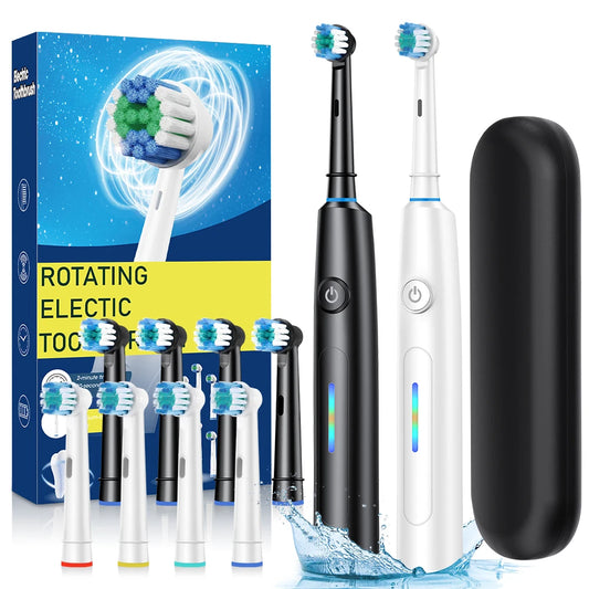 Electric Toothbrush Rechargeable - 5 Modes Rotating Sonic Brush