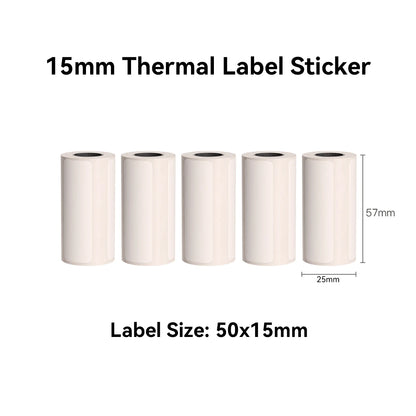 Mini Impresora Térmica Portátil Bluetooth 57mm - Sin Tinta Stickers Fotos DIY