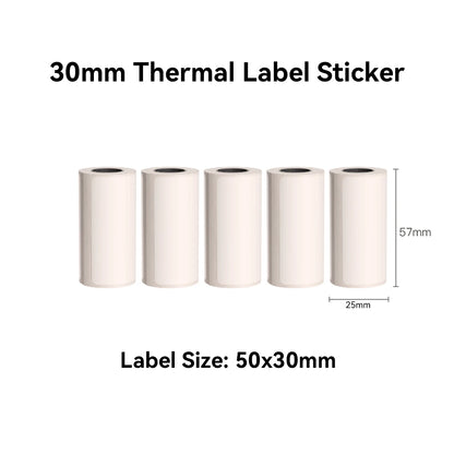 Mini Impresora Térmica Portátil Bluetooth 57mm - Sin Tinta Stickers Fotos DIY