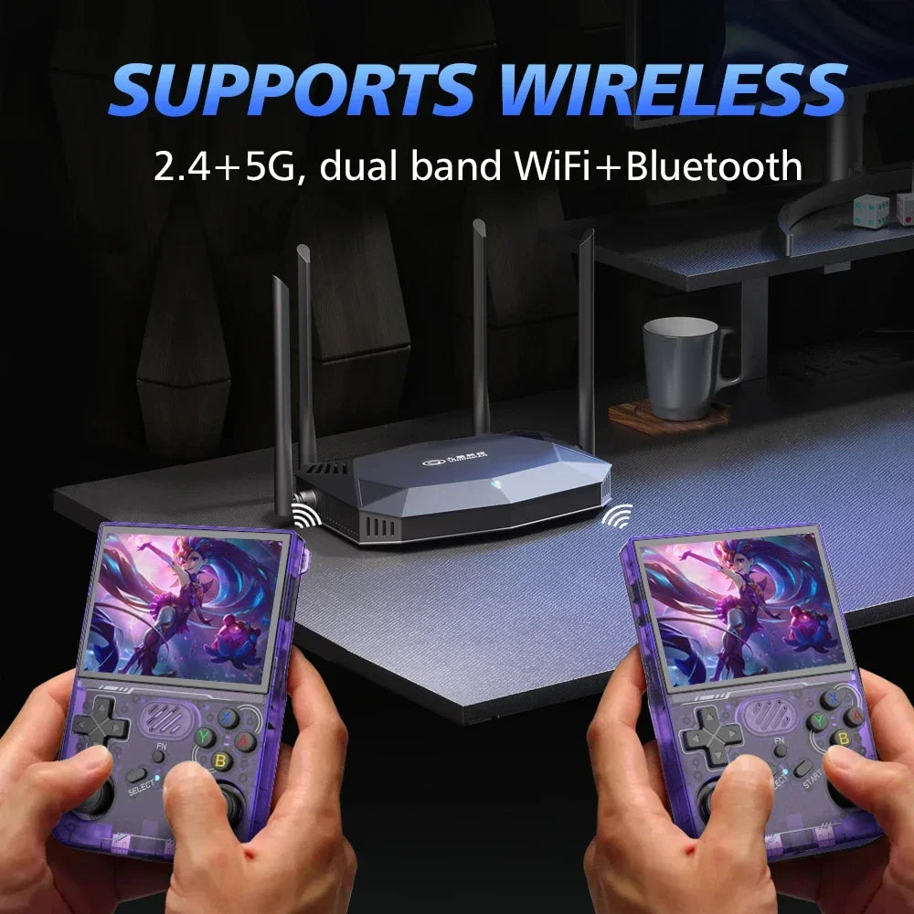 Consola Retro Portátil R36XX ArKOS - 60K Juegos Pantalla 3.5'' 256GB