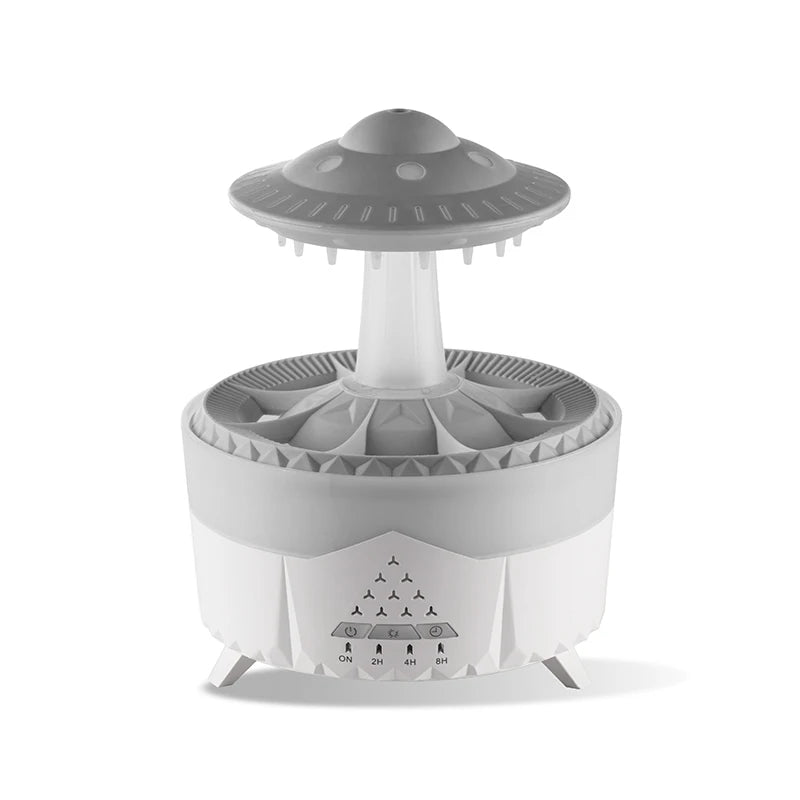 UFO Raindrop Humidifier - USB Aromatherapy Diffuser with LED Lights - zyntrixe