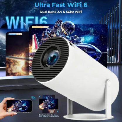 Proyector Portátil HY300 4K Android