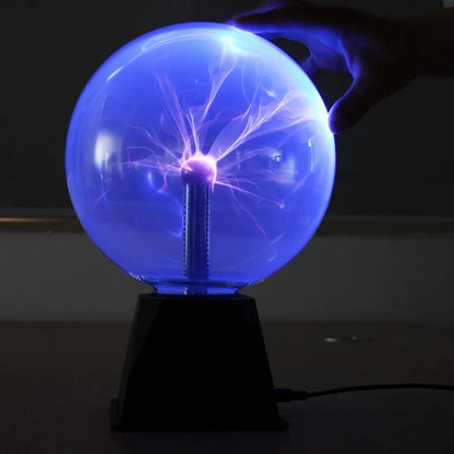 Bola de Plasma Mágica 3/4/5/6 Pulgadas - Lámpara LED Táctil Decorativa - zyntrixe
