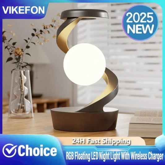 Lámpara Luna 3D Levitante RGB