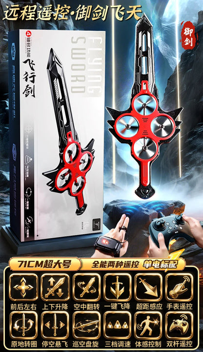 Dron Espada Voladora 70cm RC - 3 Velocidades Giros 360° Control Remoto