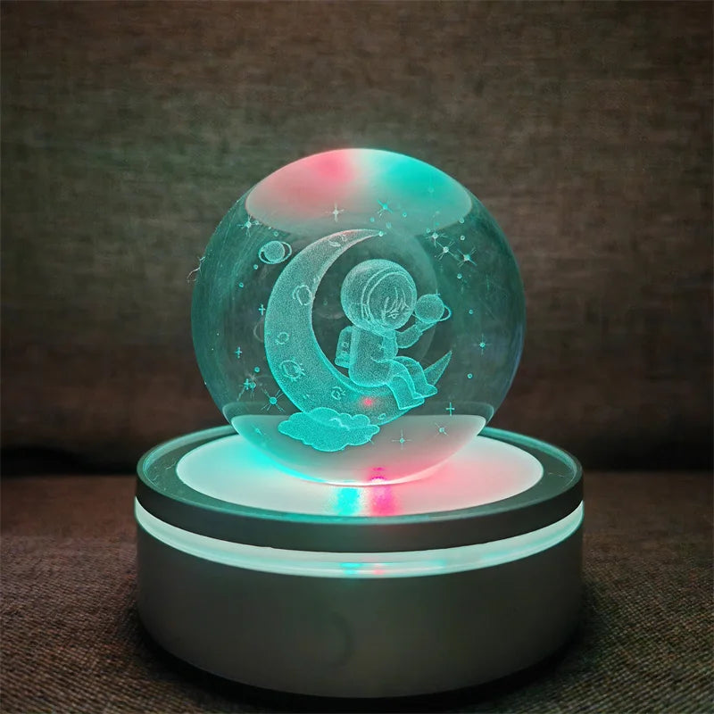 Lámpara Galaxia Astronauta RGB Niños