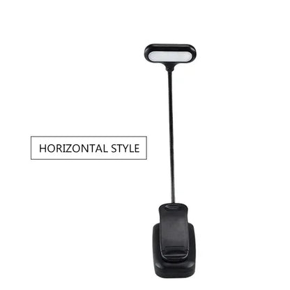 Mini Lámpara Libro LED Clip Lectura