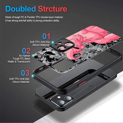 Funda iPhone Dragon Ball Beerus Majin Buu