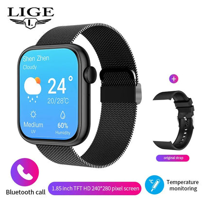 Smartwatch Mujer Bluetooth Llamadas Pantalla Táctil Impermeable