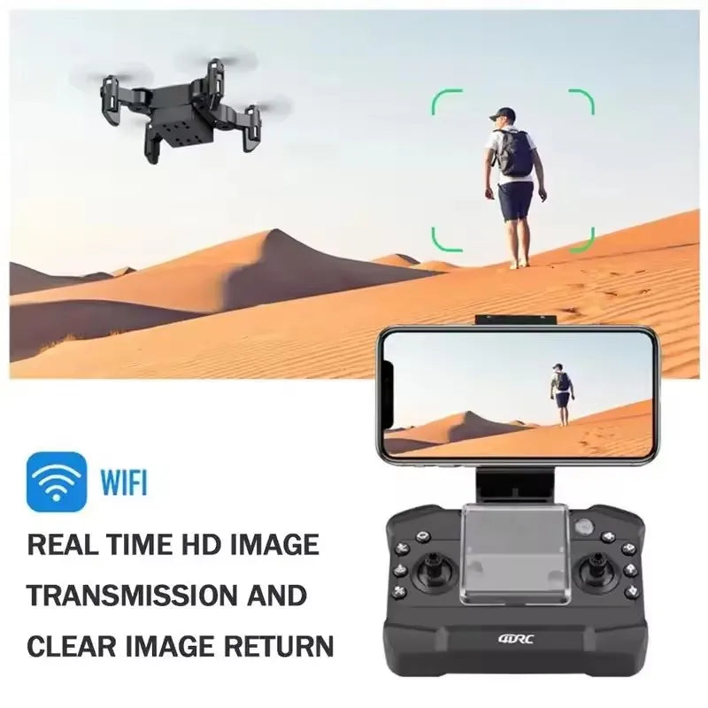 Mini Drone 6K HD con Cámara - Plegable y Portátil