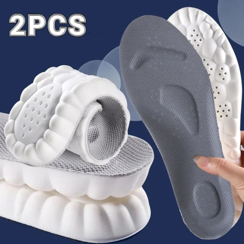 Plantillas de Masaje 4D Ortopédicas - Soporte Arco Pie Deportivas Unisex