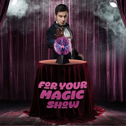 Bola de Plasma Mágica 3/4/5/6 Pulgadas - Lámpara LED Táctil Decorativa - zyntrixe