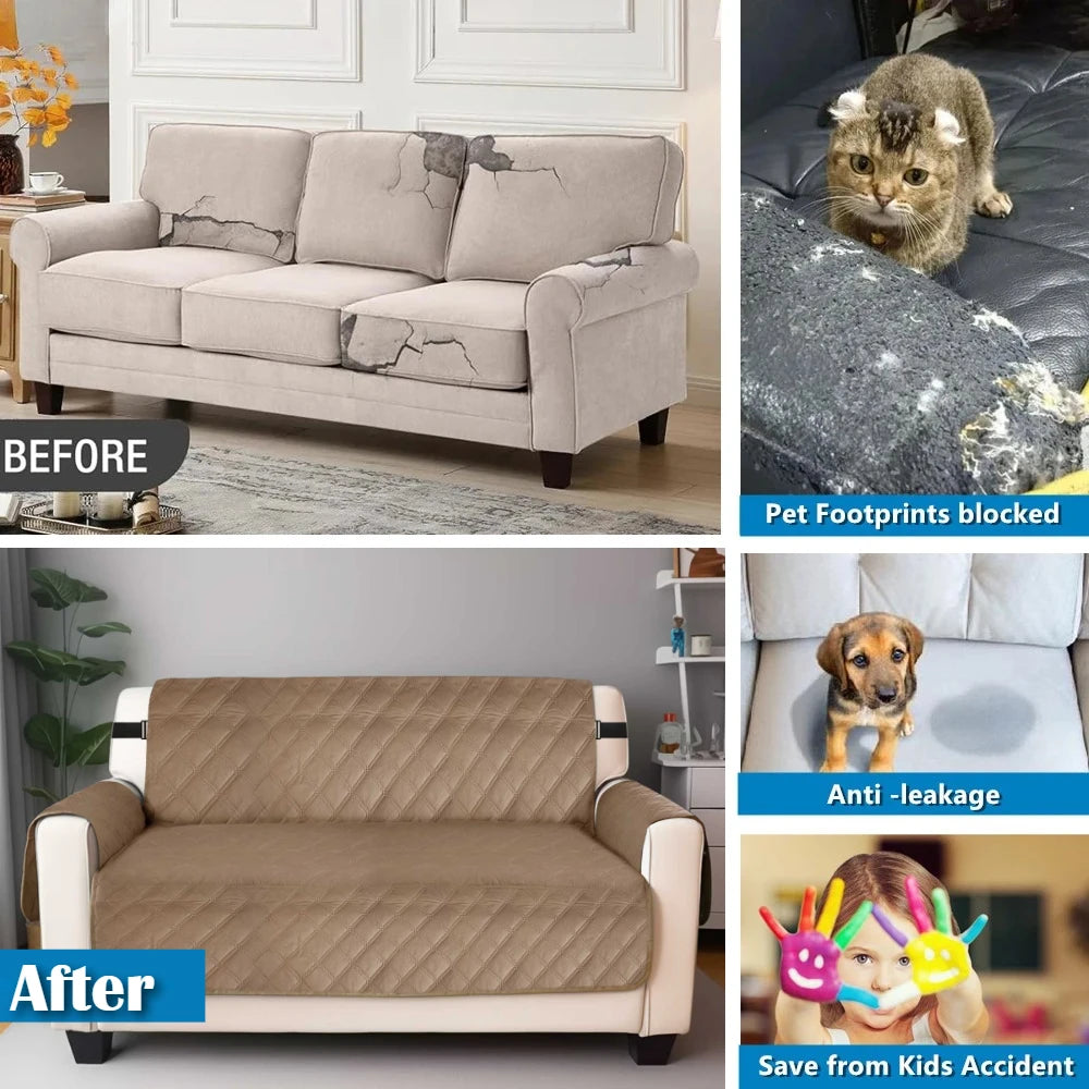 Waterproof Sofa Cover - Non-Slip Pet-Proof Furniture Protector - zyntrixe