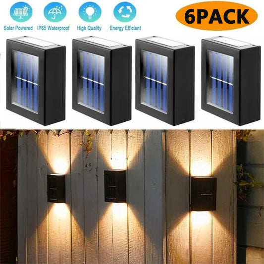 Solar Spot Lights Outdoor Waterproof - LED Garden Wall Light