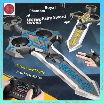 Dron Espada Voladora 70cm RC - 3 Velocidades Giros 360° Control Remoto