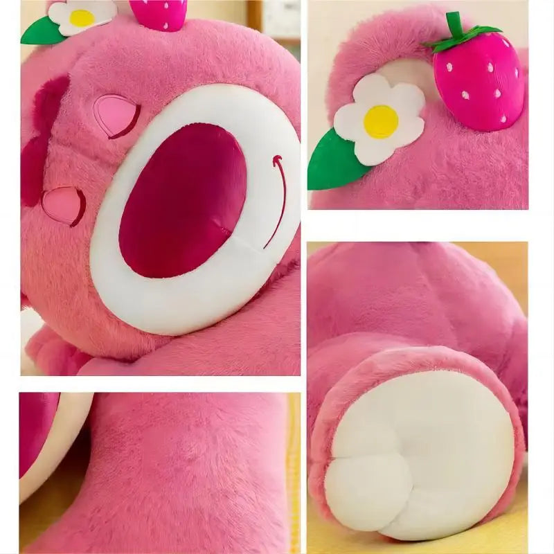 Lotso Bear Plush Toy - Toy Story Lots-o'-Huggin' Bear with Strawberry Scent
