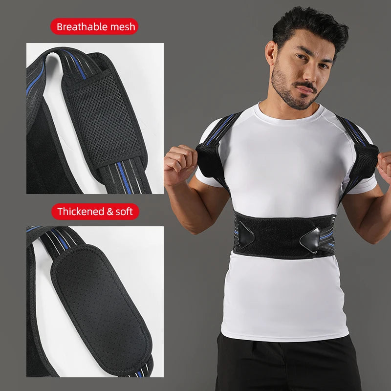 Corrector de Postura Ajustable para Hombre y Mujer - Soporte Lumbar Espalda
