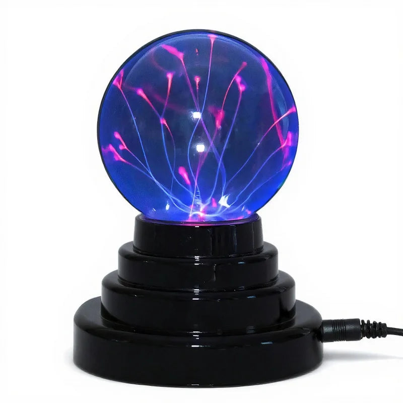 Bola de Plasma Mágica 3/4/5/6 Pulgadas - Lámpara LED Táctil Decorativa - zyntrixe
