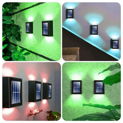 Solar Spot Lights Outdoor Waterproof - LED Garden Wall Light