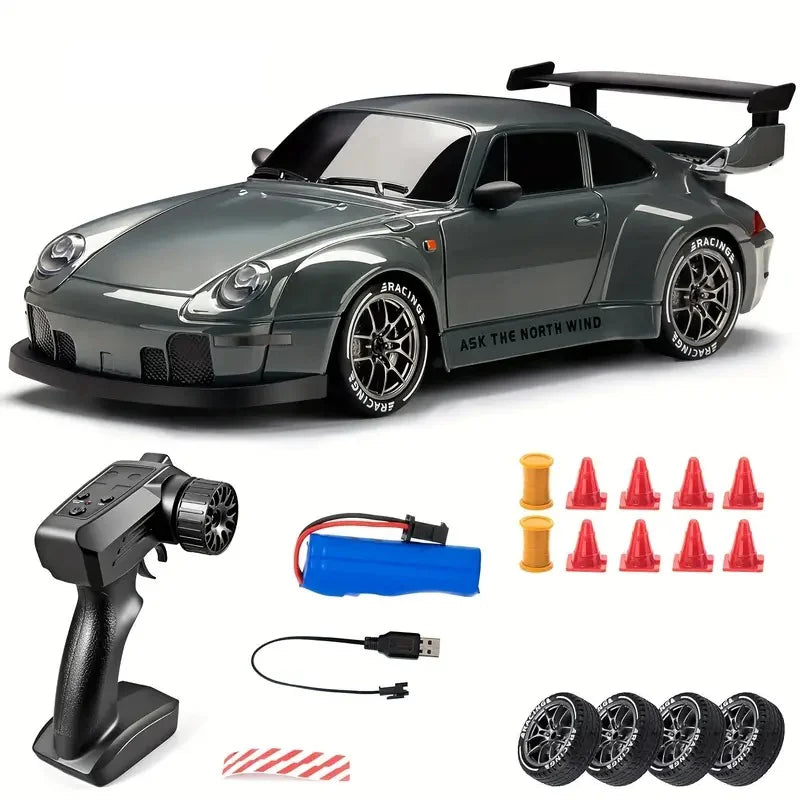 Coche RC Drift 4WD 1:24 con Luces LED - Edición Limitada
