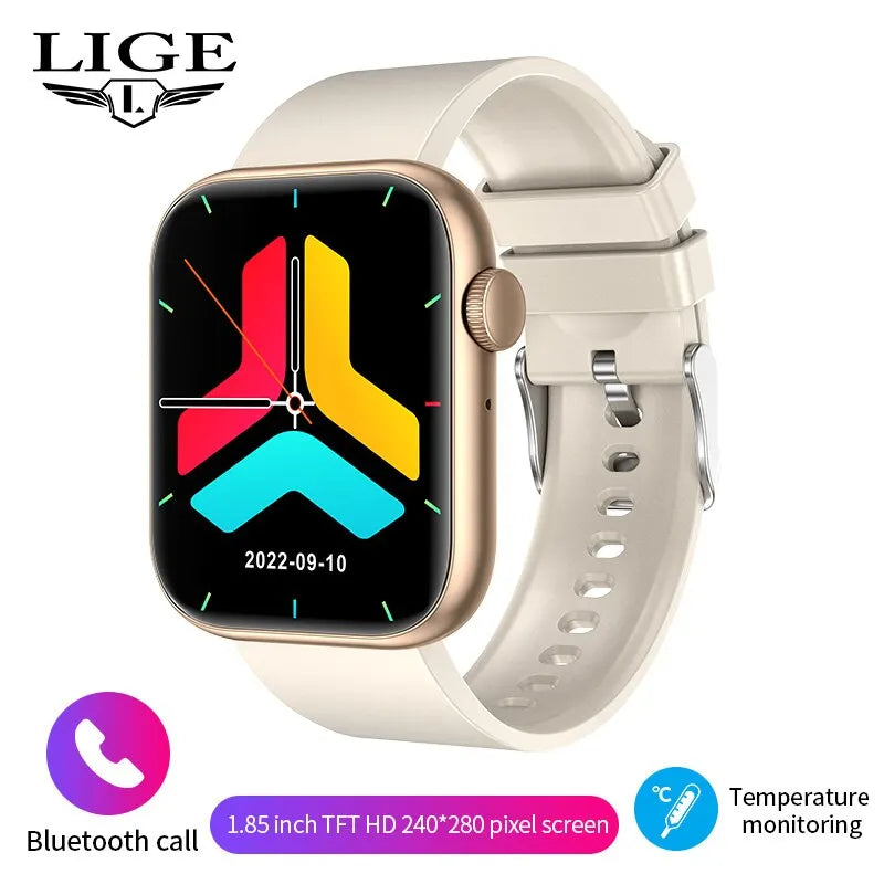 Smartwatch Mujer Bluetooth Llamadas Pantalla Táctil Impermeable