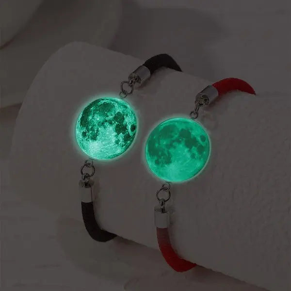 Luminous Sun & Moon Couple Bracelets - Matching His & Hers Jewelry Set - zyntrixe