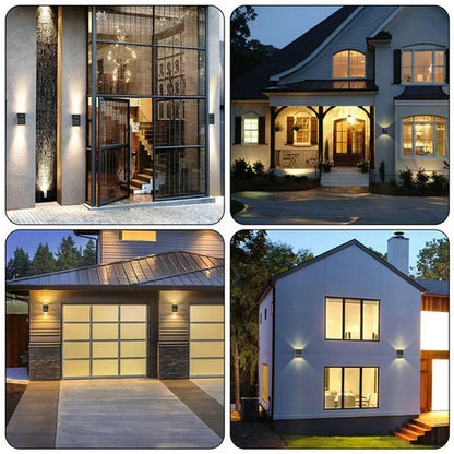 Solar Spot Lights Outdoor Waterproof - LED Garden Wall Light