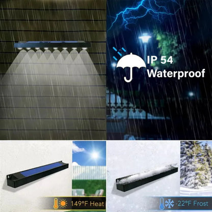 Lámpara Solar LED Exterior Impermeable