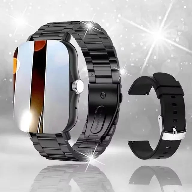 1.83'' Waterproof Smart Watch with Message Answer Call Sleep Monitoring Sports Pedometer Information Alerts For iPhone Android - zyntrixe